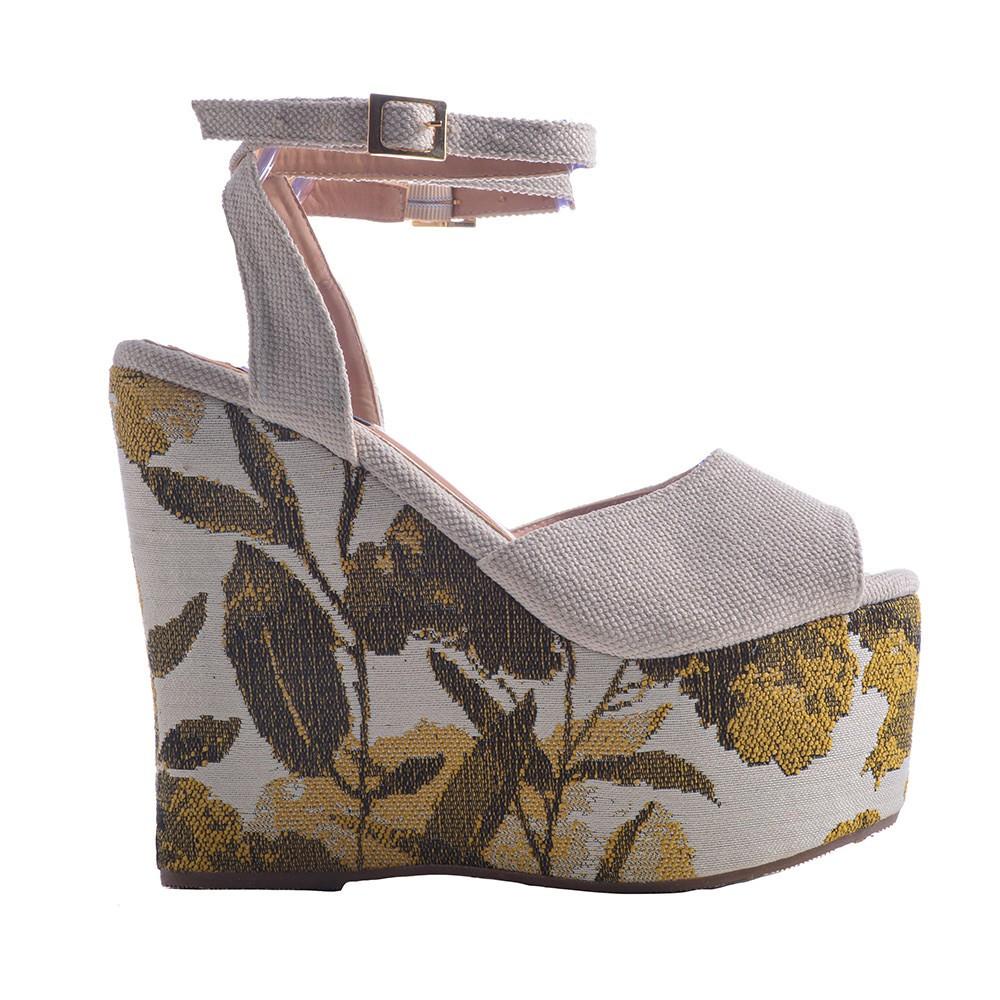 Fabi Floral Green