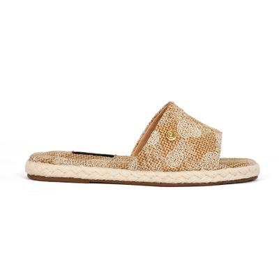 Summer Mía White Flats Estampada